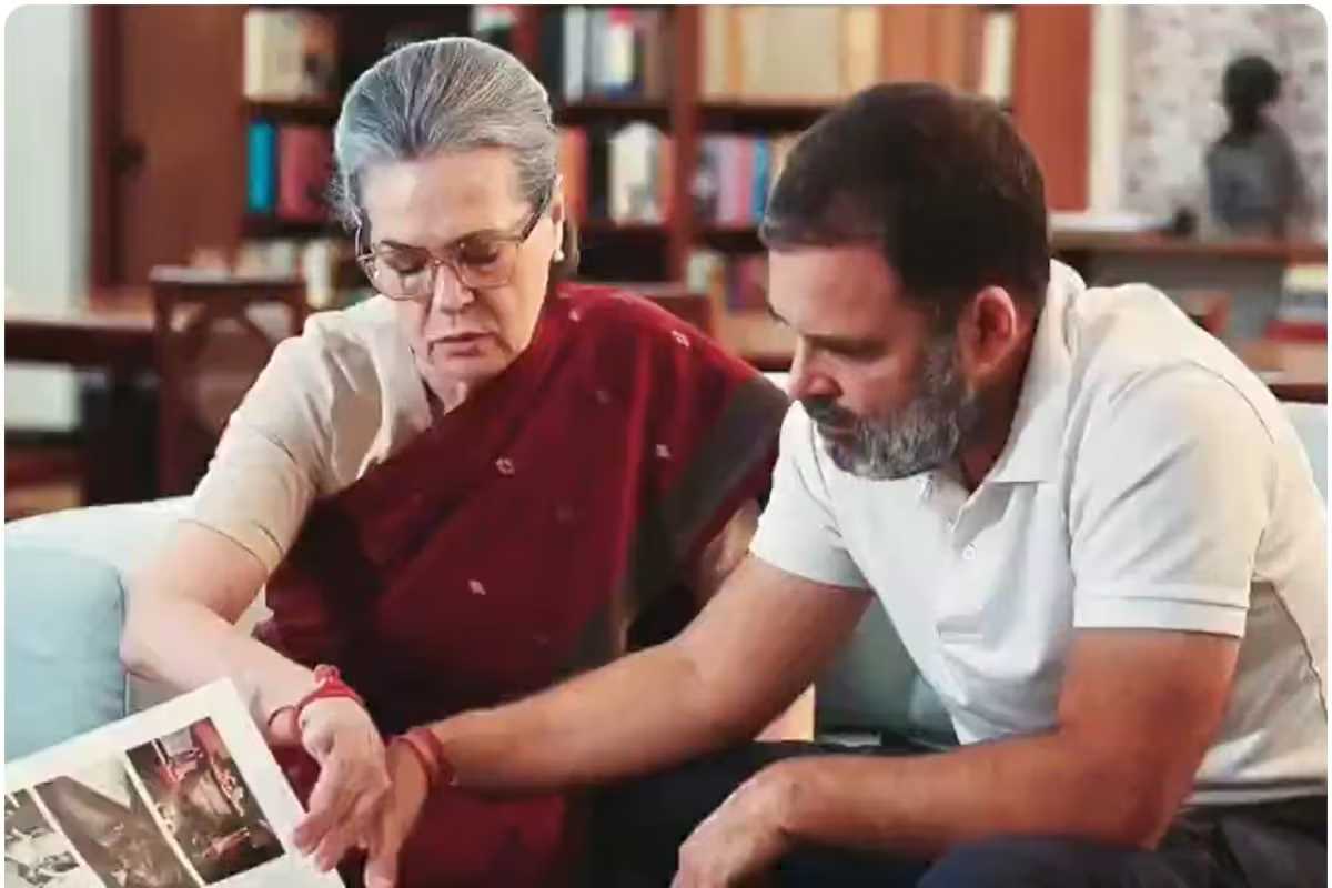 सोनिया और राहुल के अमेठी और रायबरेली के साथ सदियों पुराने संबंधों को याद करने वाला स्पूफ वीडियो वायरल